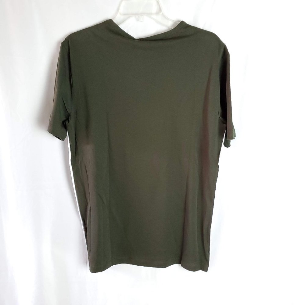 Antony Morato Sport Collection 2007 Dark Army T-shirt NWT - Picture 2 of 10
